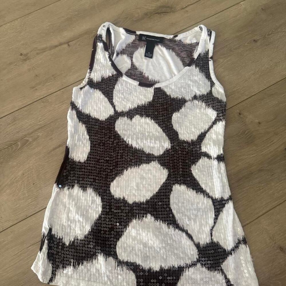 Hm black white sequin